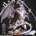 3D Printed Cast n Play Thular Electric Blue Dragon Rise of the Dragons 28 32mm D&D