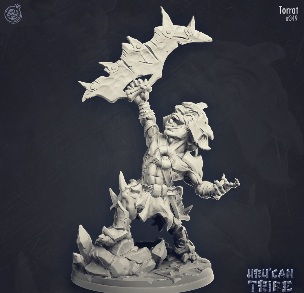 3D Printed Cast n Play Torrat 28mm 32mm D&D