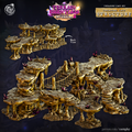 3D Printed Cast n Play Treasure Cave Structure Set 28mm 32mm D&D