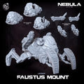 3D Printed Cast n Play Ugnix Faustus Mount Nebula All Out War 28mm 32mm D&D