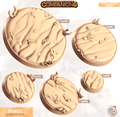 3D Printed Cast n Play Underwater Bases Companion's Bases - Master Pack Companions 28mm 32mm D&D