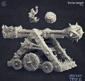 3D Printed Cast n Play Uru-Can Catapult Uru'Can Tribe 28mm 32mm D&D