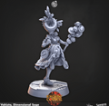 3D Printed Cast n Play Vahista, Dimensional Sage Sorcerers Council 28mm 32mm D&D