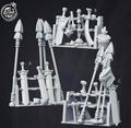3D Printed Cast n Play - Weapon Racks 28mm 32mm D&D