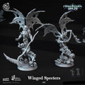 3D Printed Cast n Play Winged Specters Forgotten Maze 28mm 32mm D&D