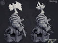 3D Printed Cast n Play Woodenhorn Clan - Tokala Farcutter 28mm 32mm D&D