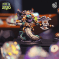 3D Printed Cast n Play Yuddrakh Warrior 28mm 32mm D&D