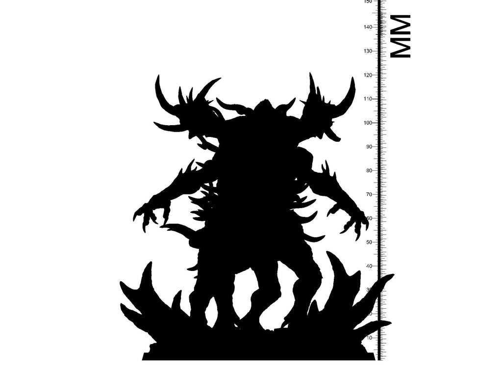 3D Printed Clay Cyanide ACT 1 The Ressurection of Chernobog 28 32 mm D&D