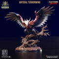 3D Printed Clay Cyanide Abyssal Terrorwing Mortisbane  Revenants 28 32 mm D&D