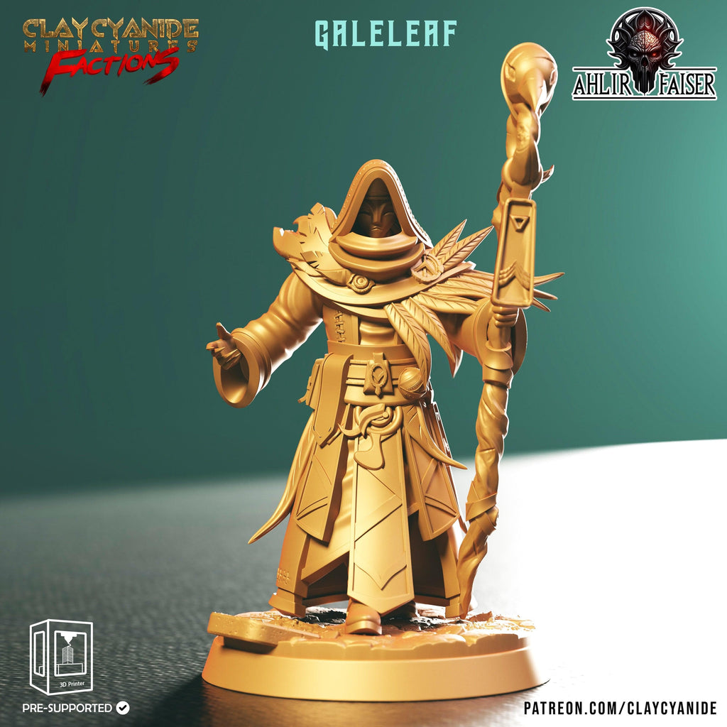 3D Printed Clay Cyanide Ahlir Faiser Factions Ragnarok D&D