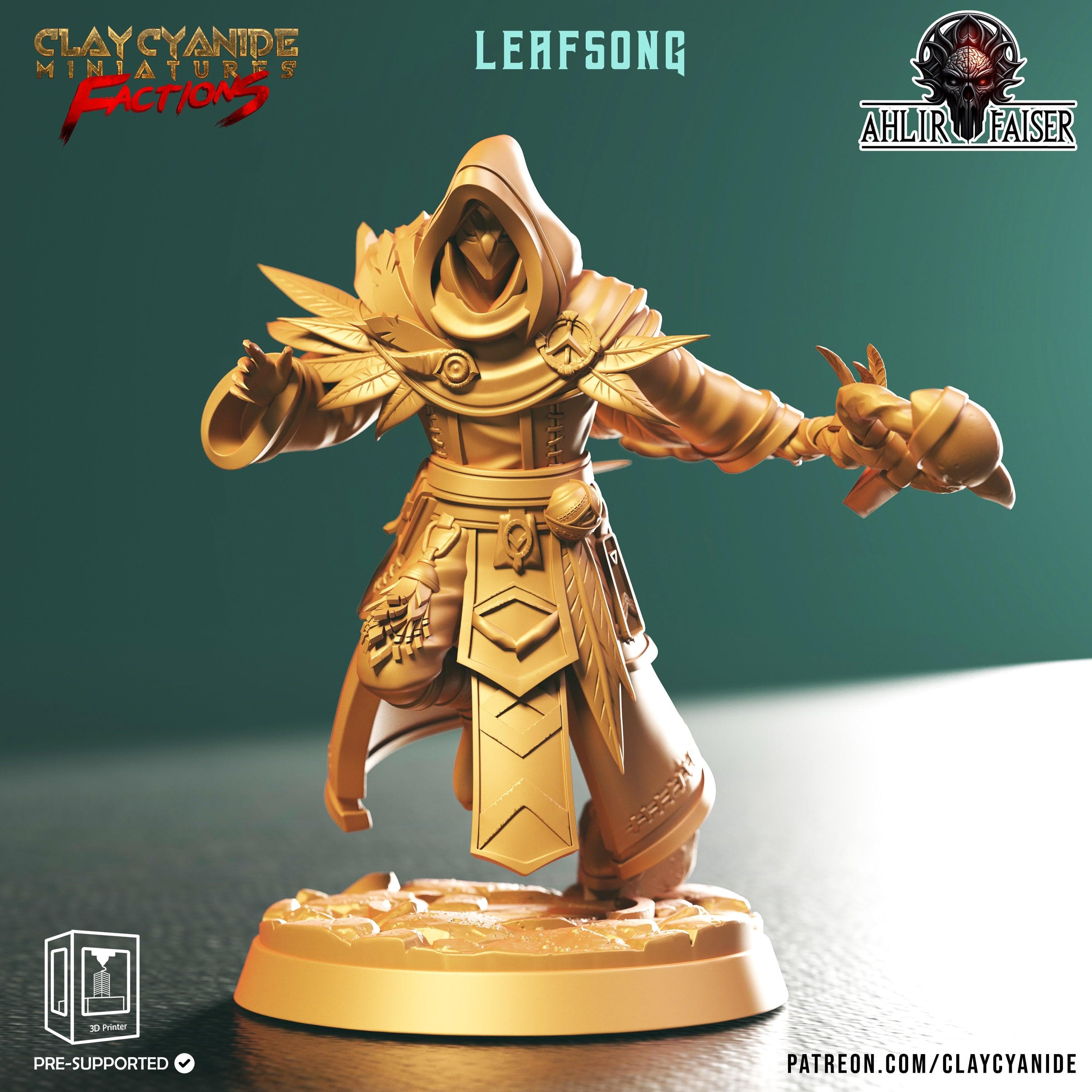 3D Printed Clay Cyanide Ahlir Faiser Factions Ragnarok D&D