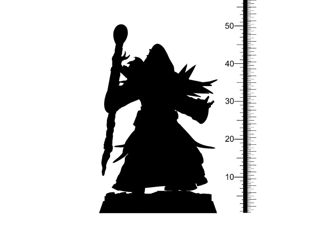 3D Printed Clay Cyanide Ahlir Faiser Factions Ragnarok D&D