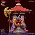 3D Printed Clay Cyanide Ashura The Gate of Ashura 28 32 mm D&D