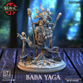 3D Printed Clay Cyanide Baba Yaga Witch Ragnarok D&D