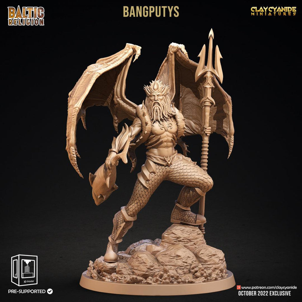 3D Printed Clay Cyanide Bangputys Baltic Religion 28mm-32mm Ragnarok D&D