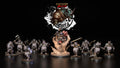 3D Printed Clay Cyanide Battle Borta Factions Tribe Ragnarok D&D