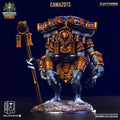 3D Printed Clay Cyanide Camazots Mortisbane Titans Set 28 32 mm D&D