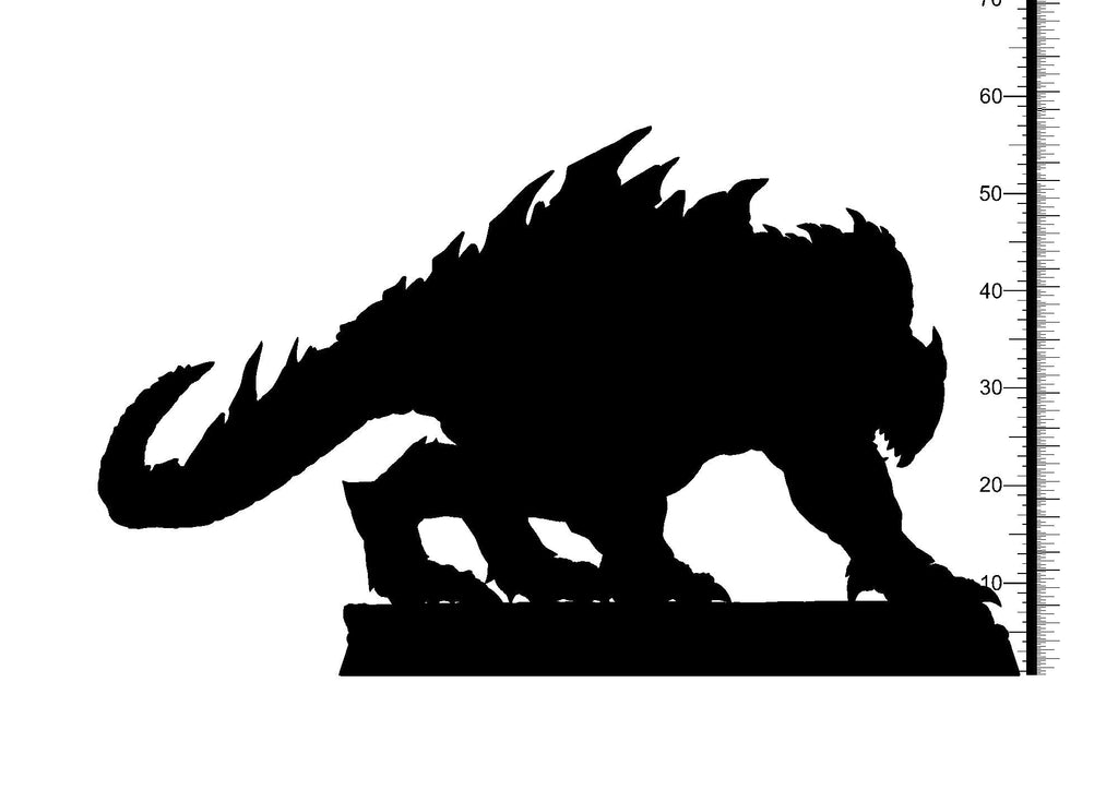 3D Printed Clay Cyanide Cerberus Dante's Inferno 28mm-32mm Ragnarok D&D
