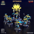 3D Printed Clay Cyanide Cryptmancers Mortisbane Revenants 28 32 mm D&D