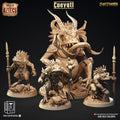 3D Printed Clay Cyanide Cueyatl Set Pantheon of Aztecs Ragnarok D&D