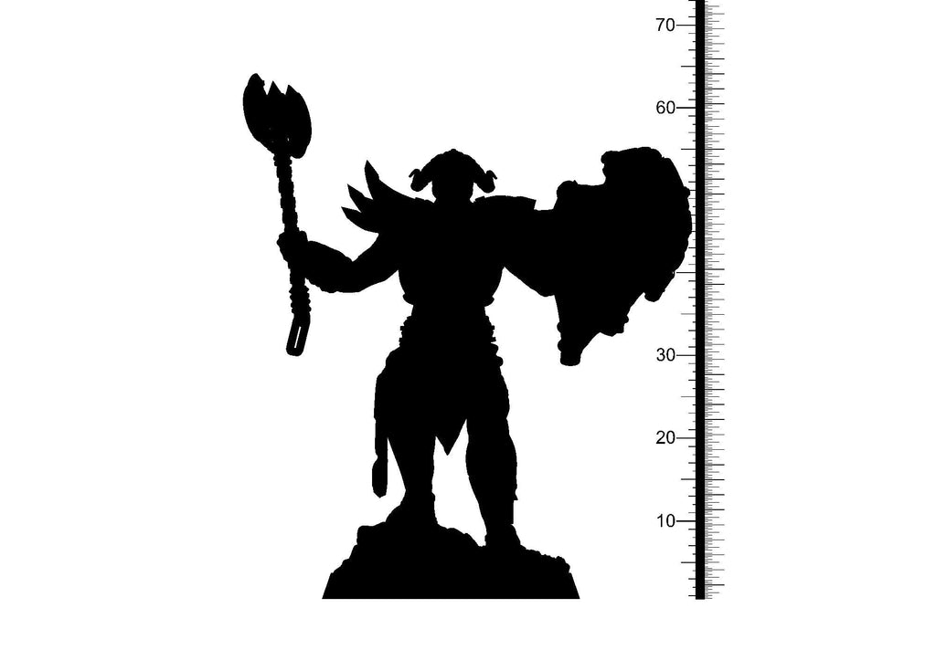 3D Printed Clay Cyanide Cult of Metatron Tribes Factions Ragnarok D&D
