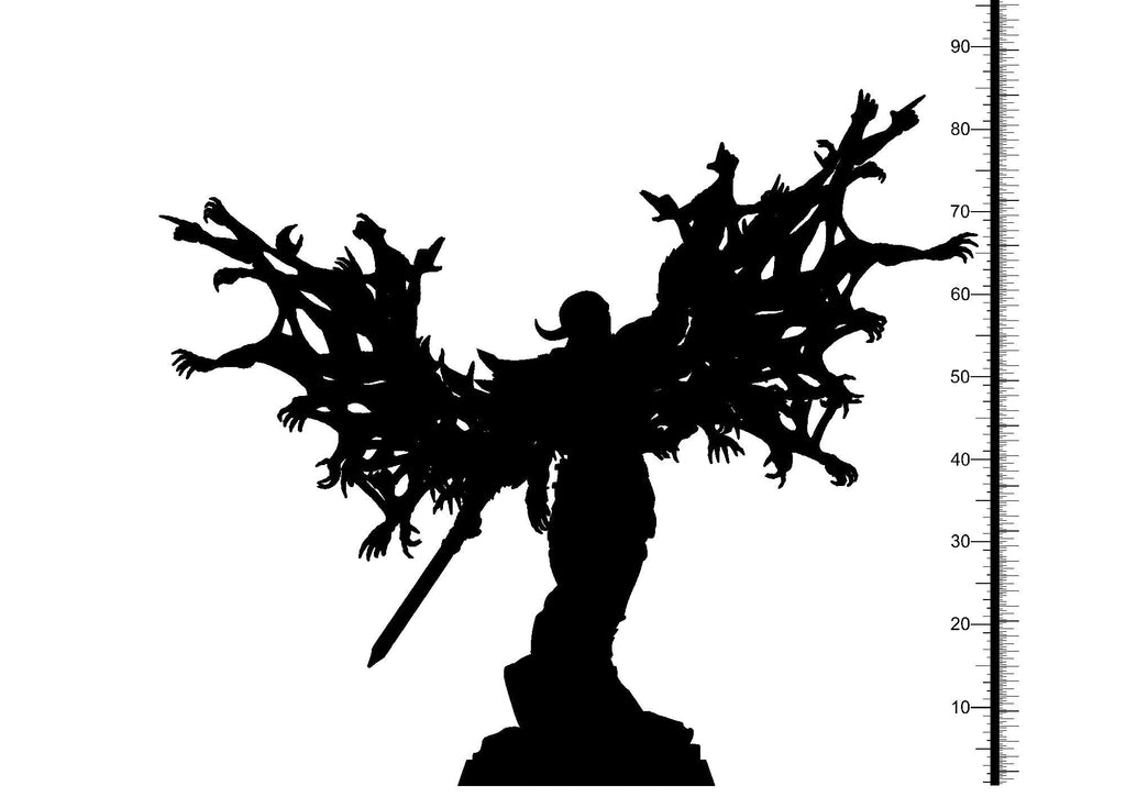 3D Printed Clay Cyanide Cult of Metatron Tribes Factions Ragnarok D&D