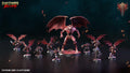 3D Printed Clay Cyanide Dreadblood Maulers Factions 28 32 mm D&D