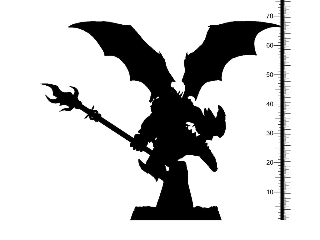 3D Printed Clay Cyanide Dreadblood Maulers Factions 28 32 mm D&D