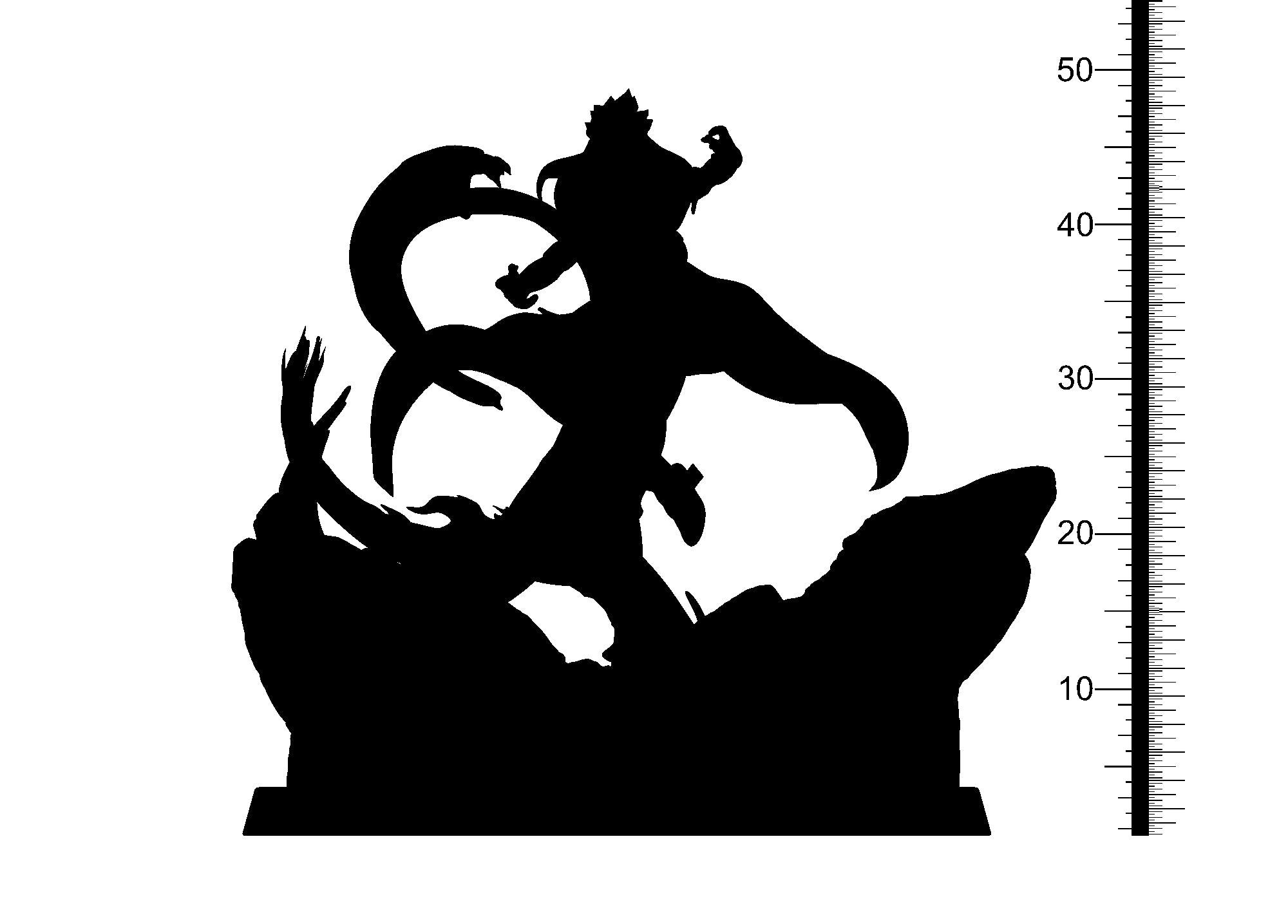 3D Printed Clay Cyanide Eki Euskal Mythology 28 32 mm D&D