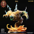 3D Printed Clay Cyanide Epic of Gilgamesh Set Enlil 28 32 mm D&D