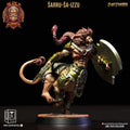 3D Printed Clay Cyanide Epic of Gilgamesh Set Sarru-sa-izzu 28 32 mm D&D