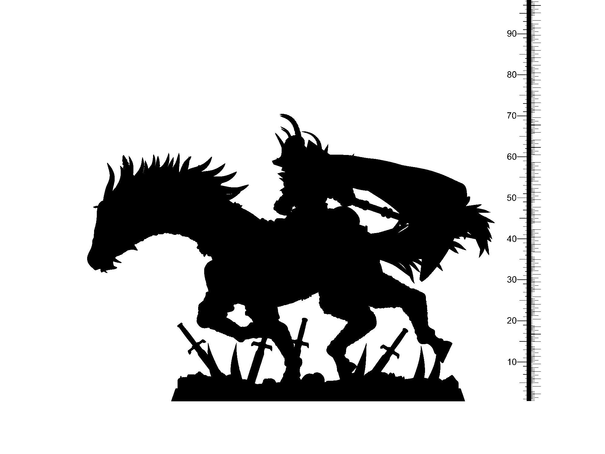 3D Printed Clay Cyanide Faction Dreadblood Ravagers 28mm 32mm D&D
