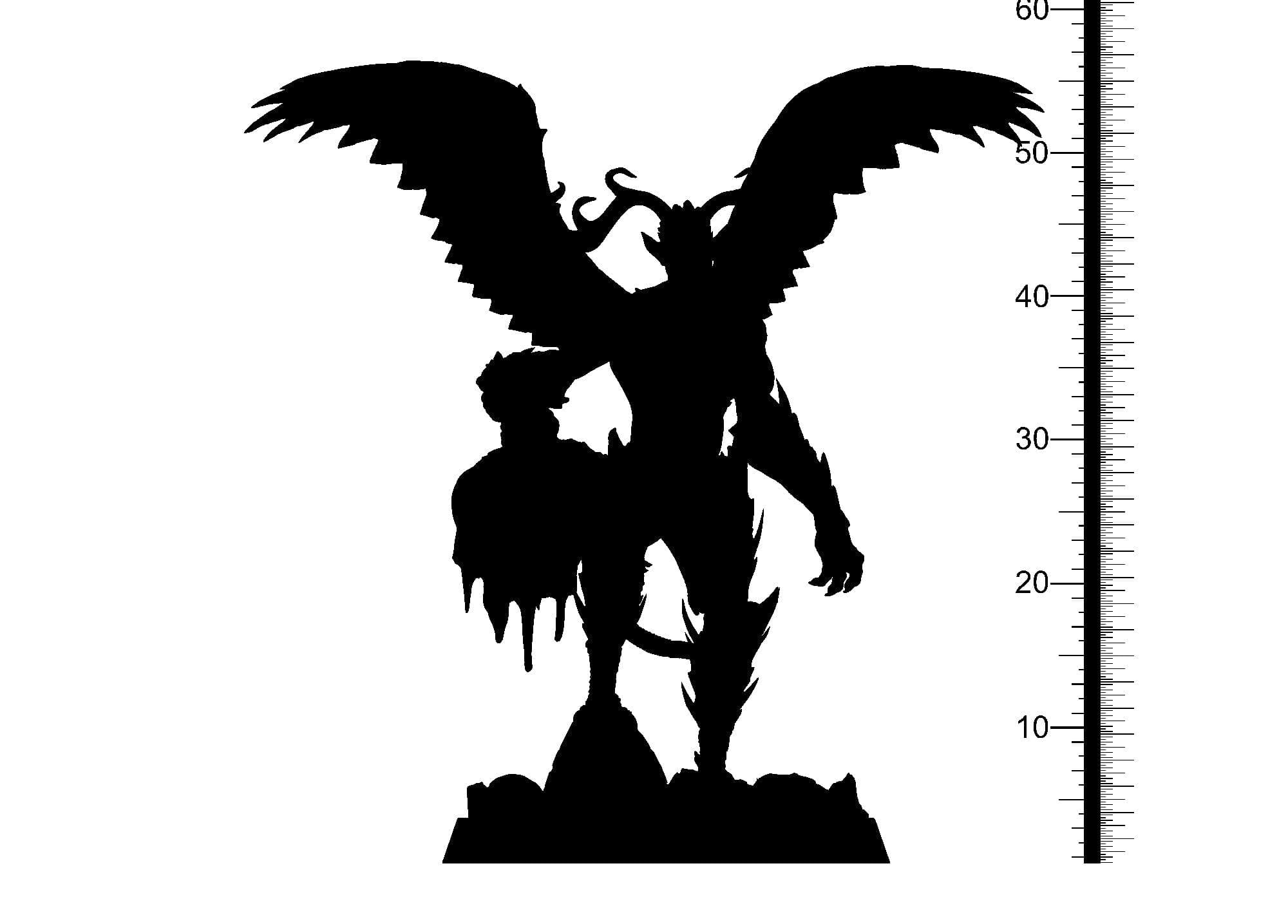 3D Printed Clay Cyanide Fallen Watchers Factions Tribes Ragnarok D&D