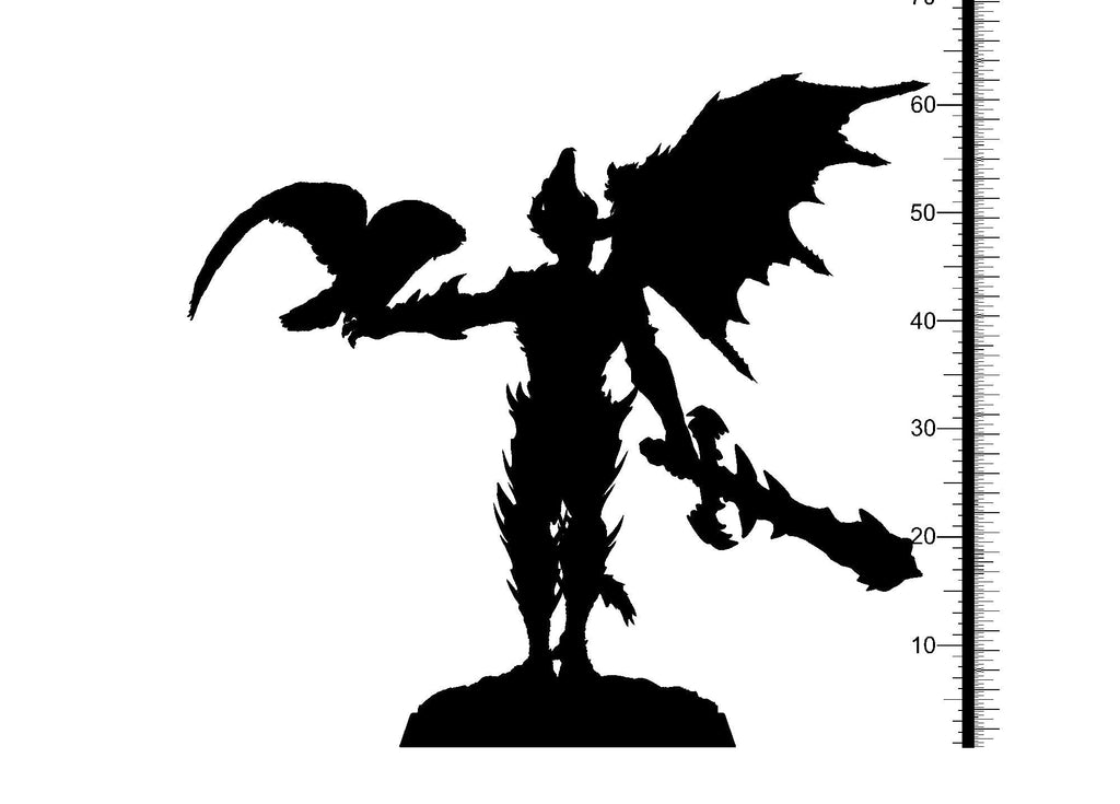 3D Printed Clay Cyanide Fallen Watchers Factions Tribes Ragnarok D&D