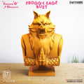 3D Printed Clay Cyanide Fantasy Kingdom - Froggy Sage Bust 28mm 32mm D&D