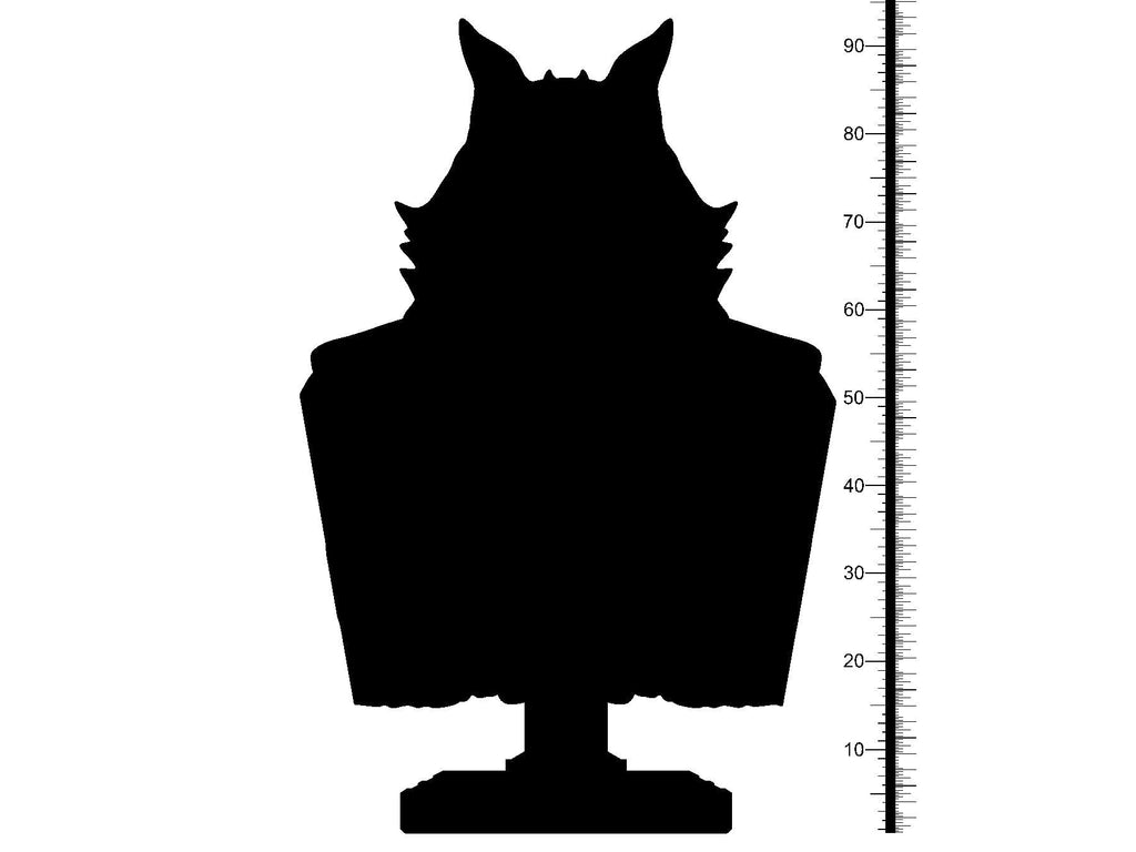 3D Printed Clay Cyanide Fantasy Kingdom - Froggy Sage Bust 28mm 32mm D&D