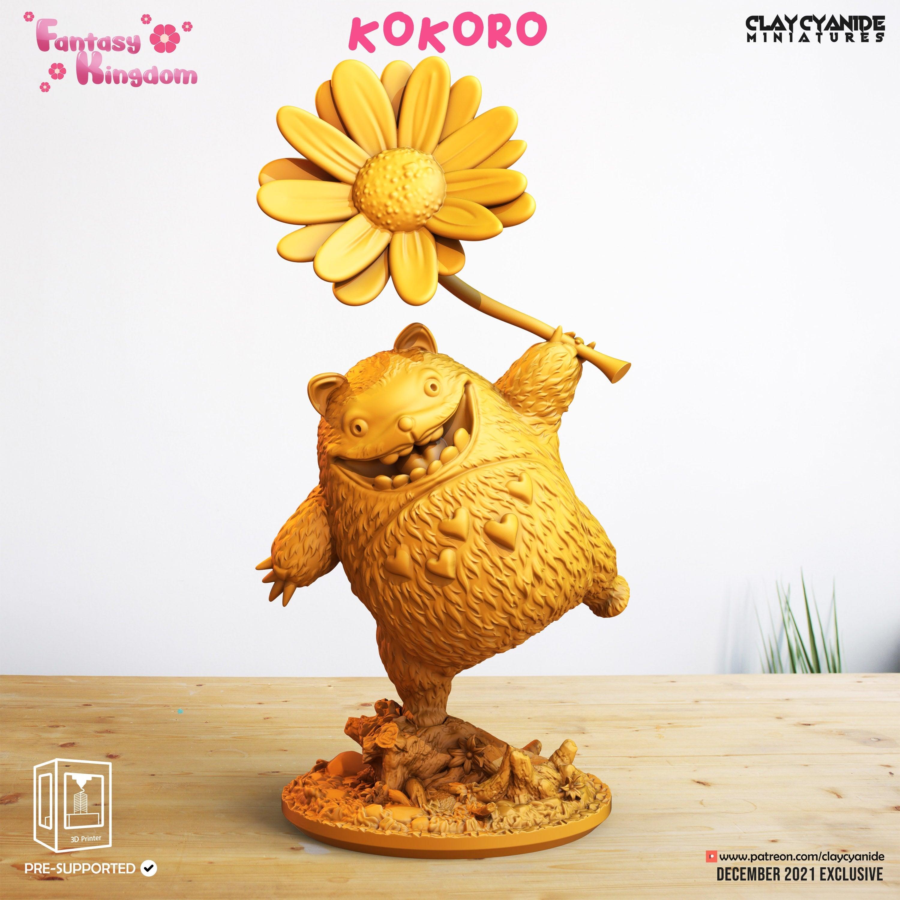 3D Printed Clay Cyanide Fantasy Kingdom - Kokoro 28mm 32mm D&D