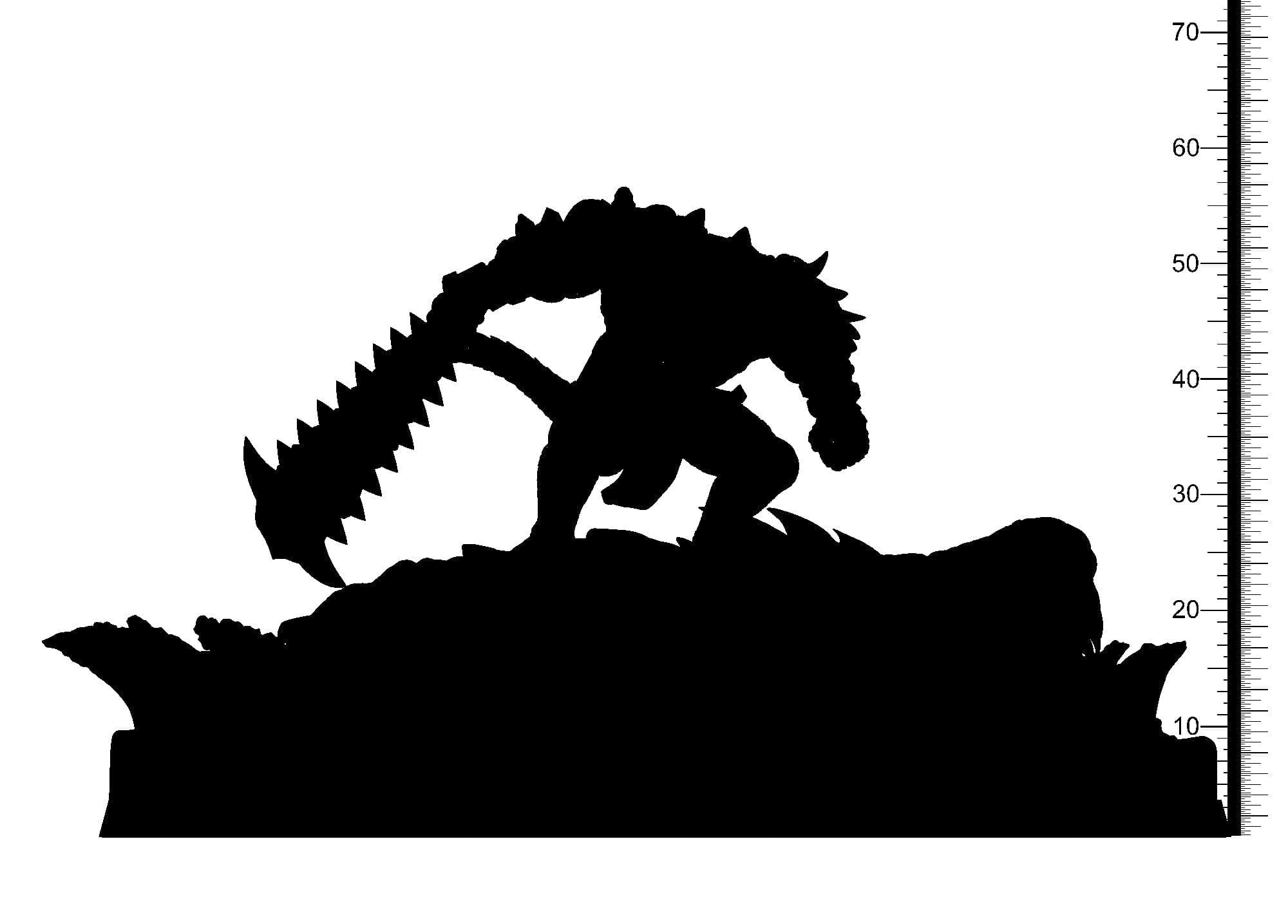 3D Printed Clay Cyanide Gator Factions Tribes Ragnarok D&D