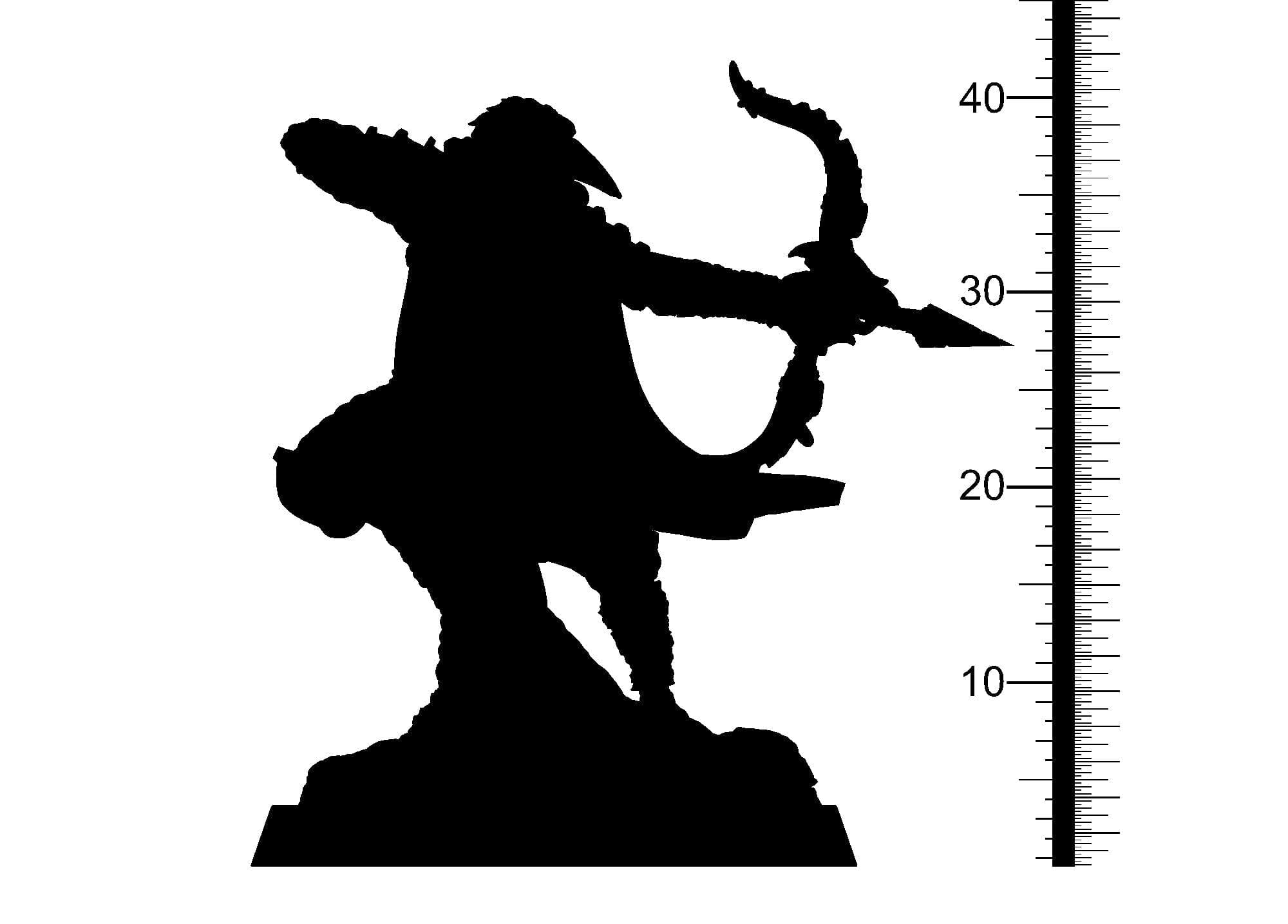 3D Printed Clay Cyanide Grim Flock Factions Tribes Ragnarok D&D