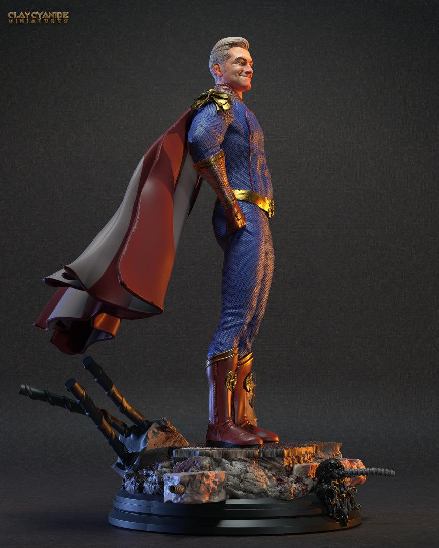 3D Printed Clay Cyanide Homelander The Boys Ragnarok D&D