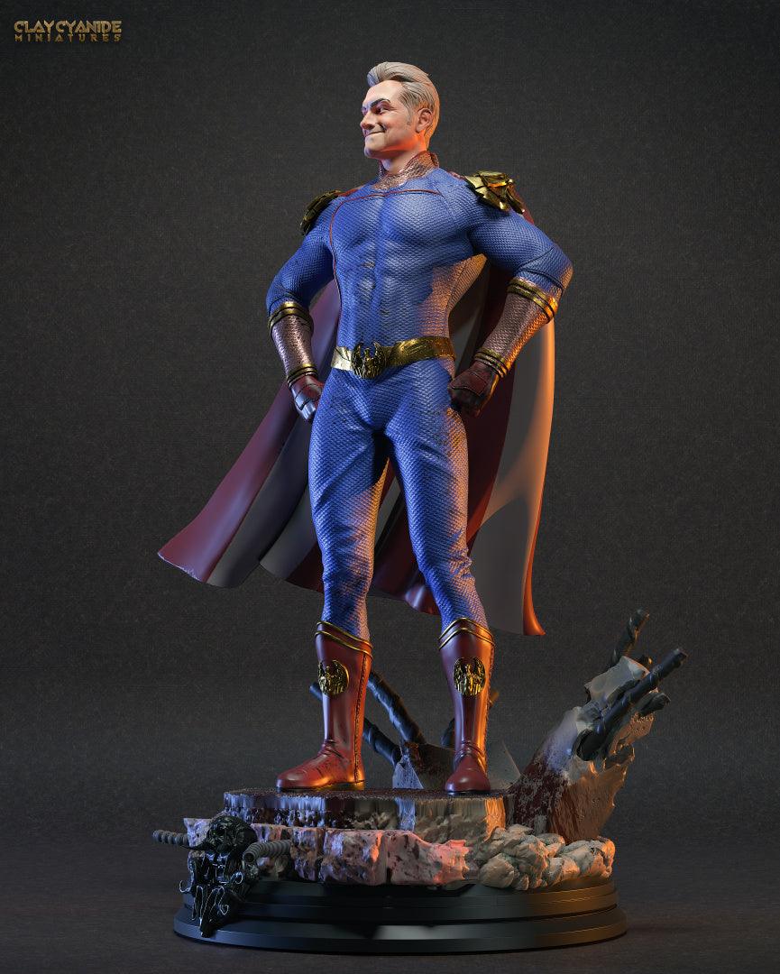 3D Printed Clay Cyanide Homelander The Boys Ragnarok D&D