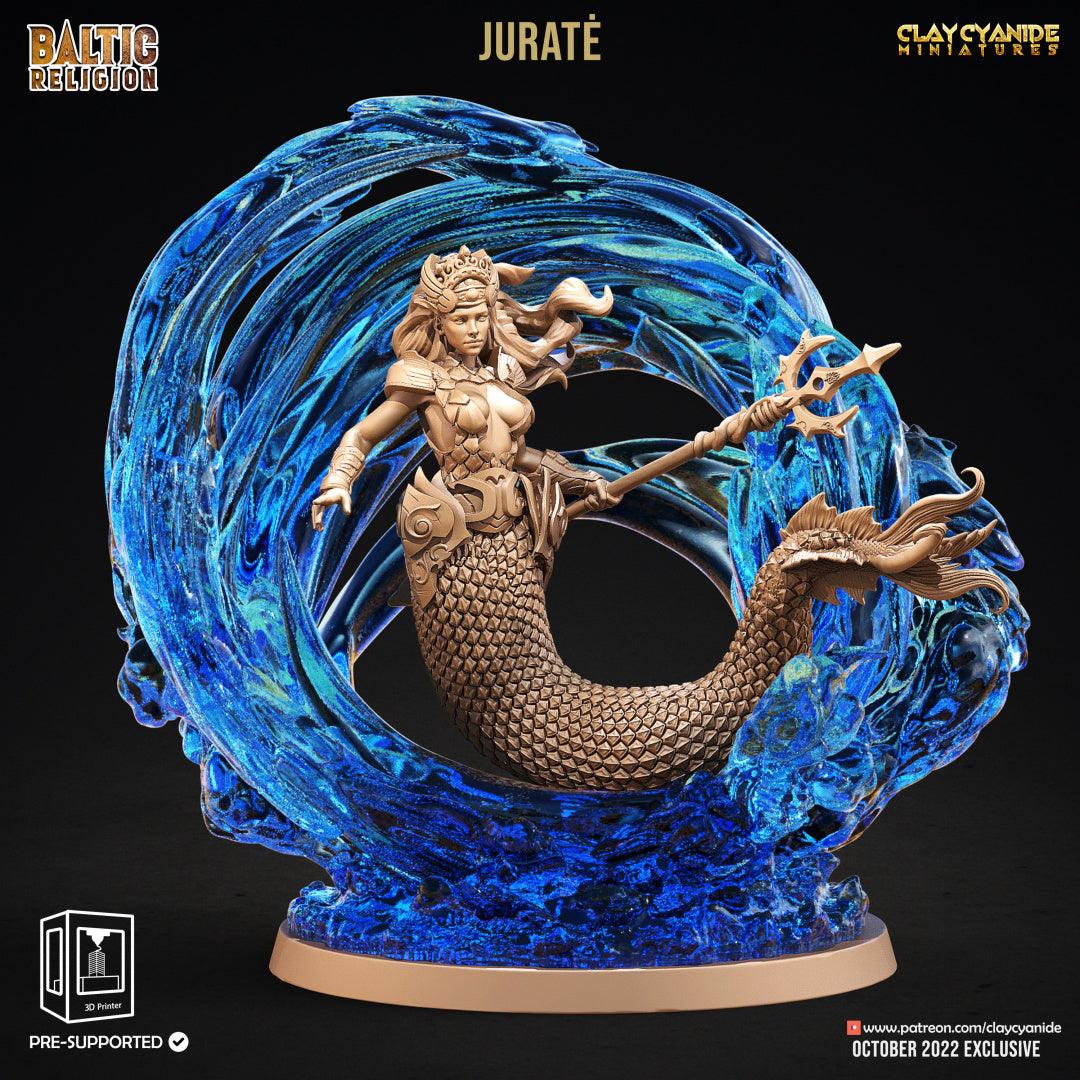 3D Printed Clay Cyanide Jurate Baltic Religion 28mm-32mm Ragnarok D&D