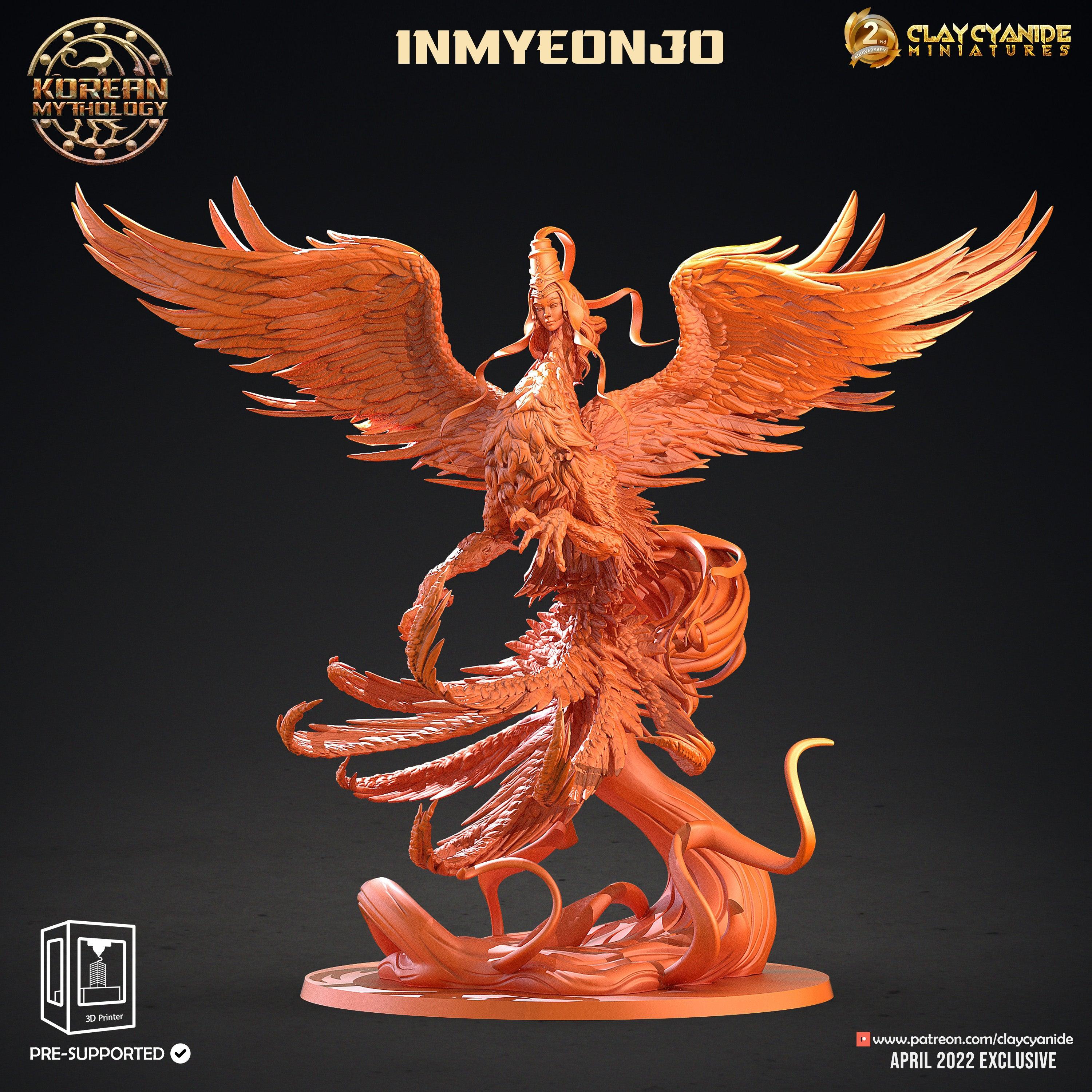 3D Printed Clay Cyanide Korean Mythology Full Set Ragnarok D&D