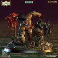 3D Printed Clay Cyanide Mahrem Ethiopian Mythos 28 32 mm D&D