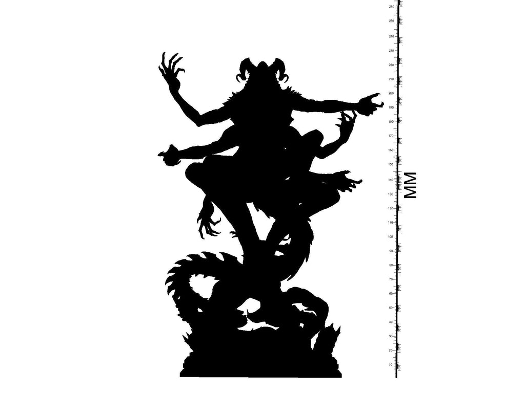 3D Printed Clay Cyanide Mbwiri 28 32 mm D&D