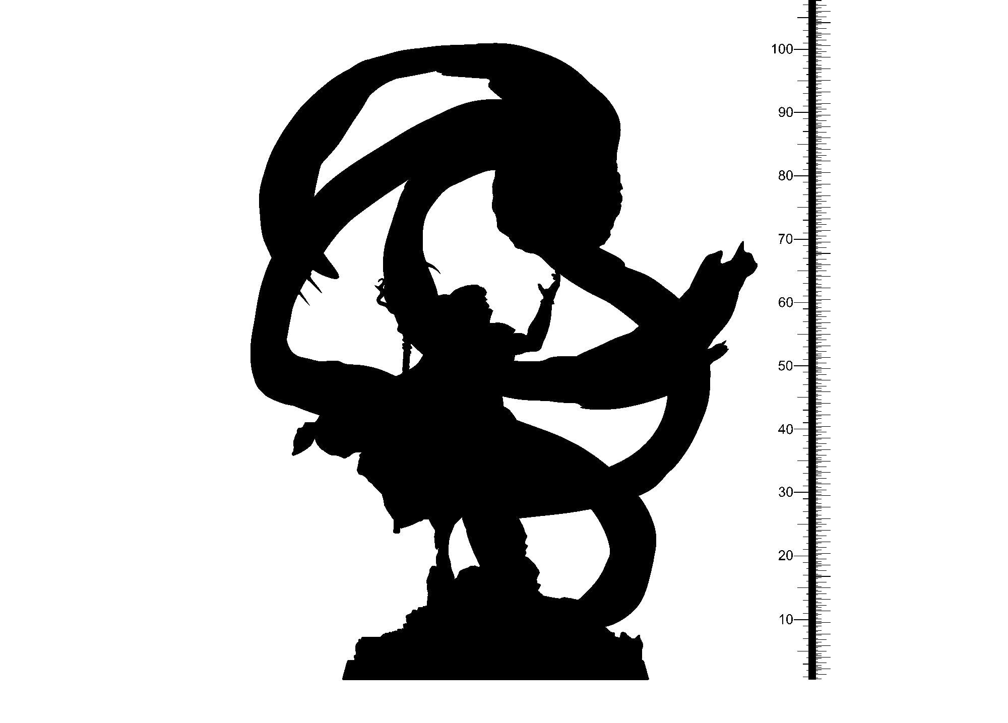 3D Printed Clay Cyanide Menuo Baltic Religion 28mm-32mm Ragnarok D&D