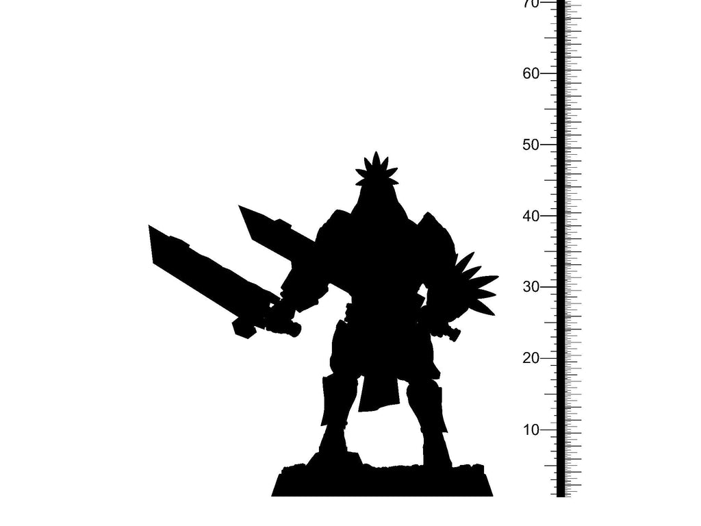 3D Printed Clay Cyanide Mortisbane Reaper Set Mortisbane Titans Set 28 32 mm D&D