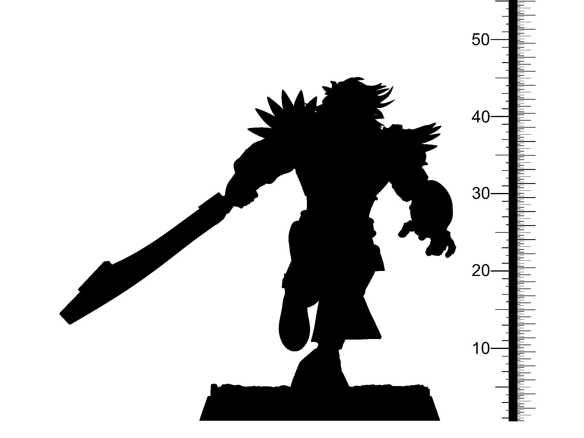 3D Printed Clay Cyanide Mortisbane Reaper Set Mortisbane Titans Set 28 32 mm D&D