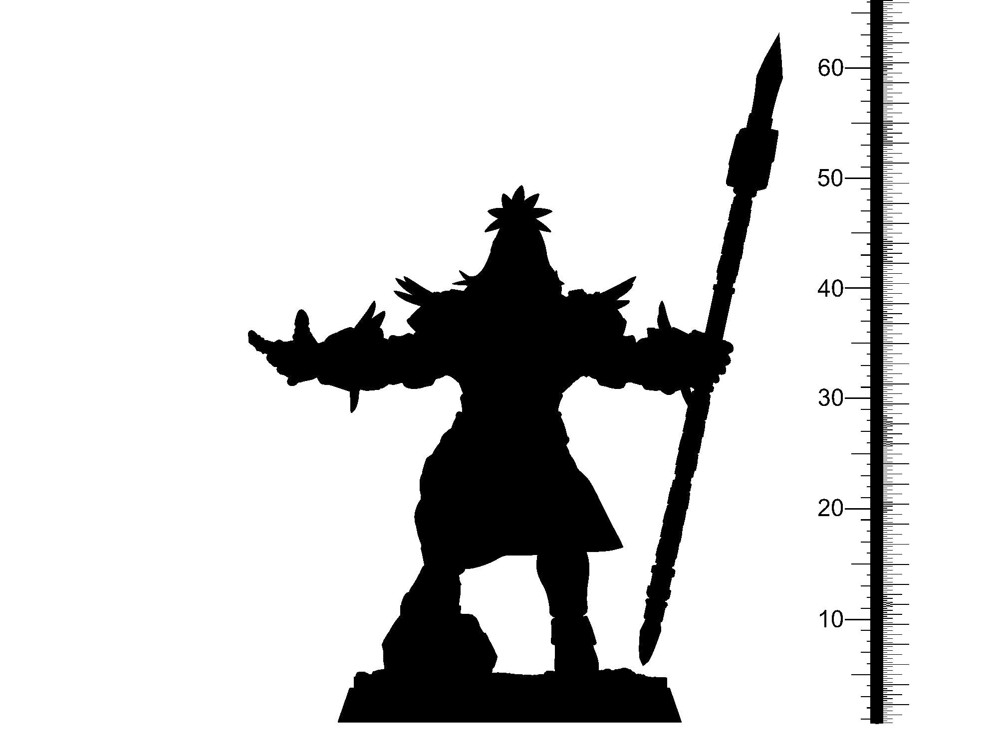 3D Printed Clay Cyanide Mortisbane Reaper Set Mortisbane Titans Set 28 32 mm D&D