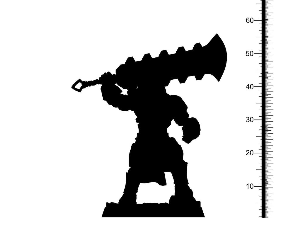 3D Printed Clay Cyanide Mortisbane Reaper Set Mortisbane Titans Set 28 32 mm D&D